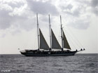 Charter Sailing Vessel off Sainte-Lucie, WI